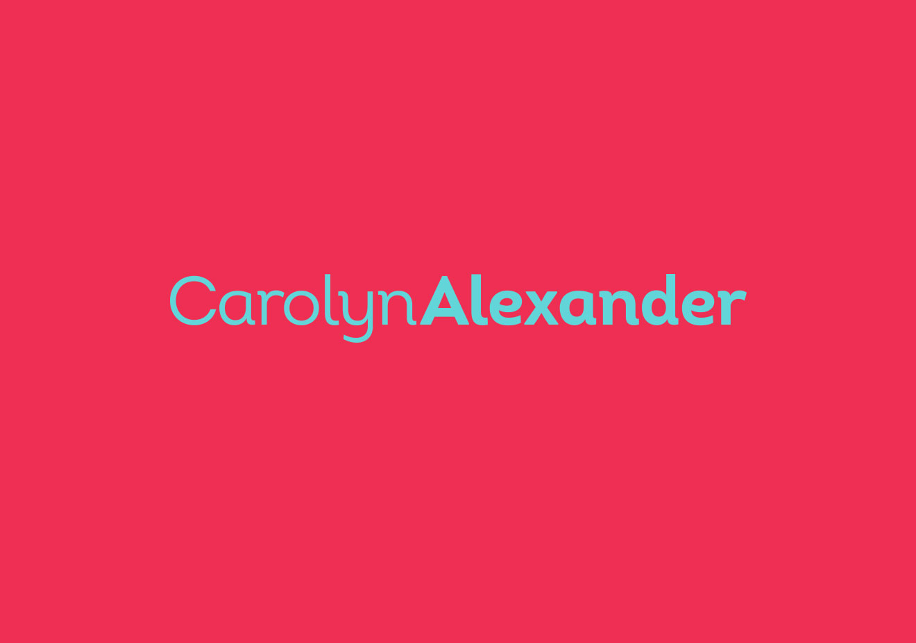Carolyn Alexander