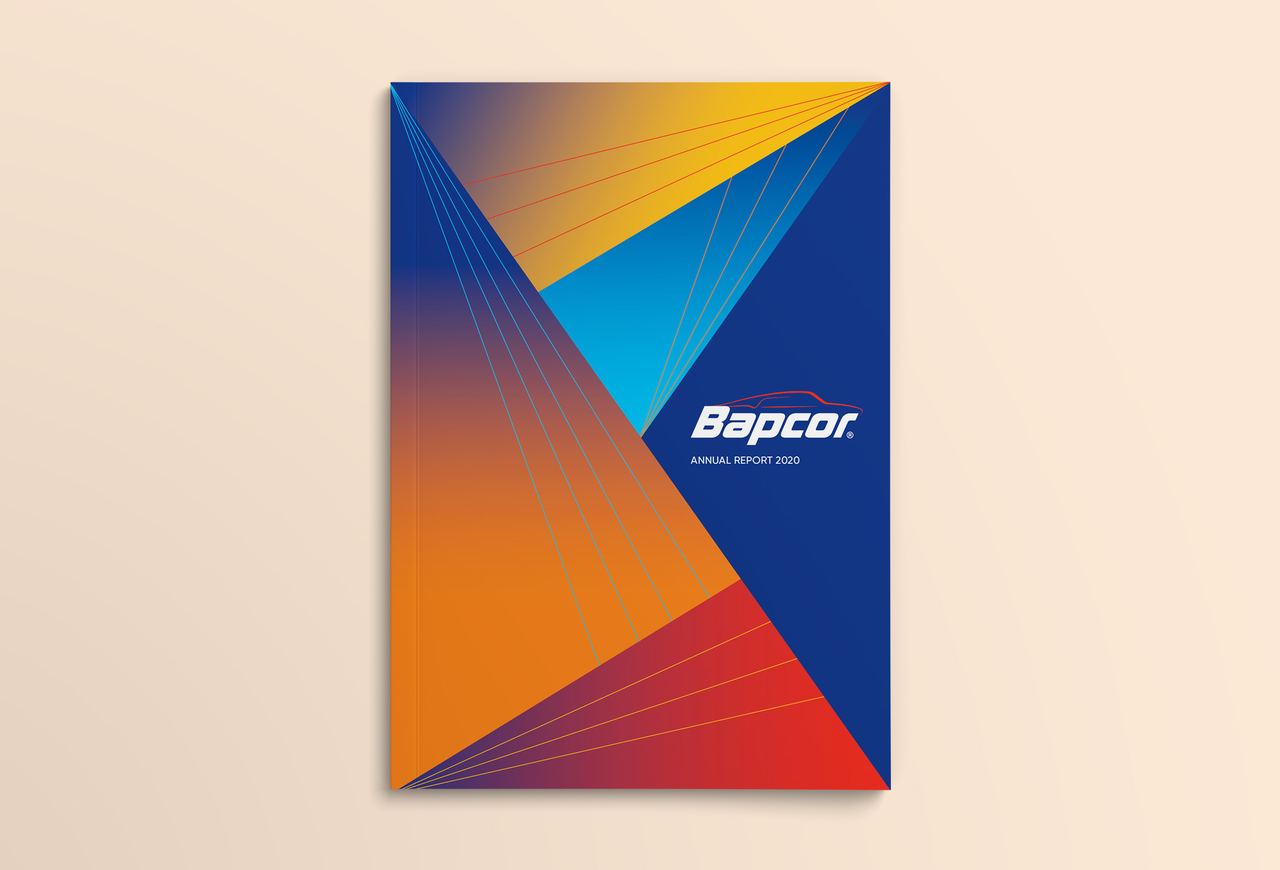Bapcor Annual Report Cover design 2020