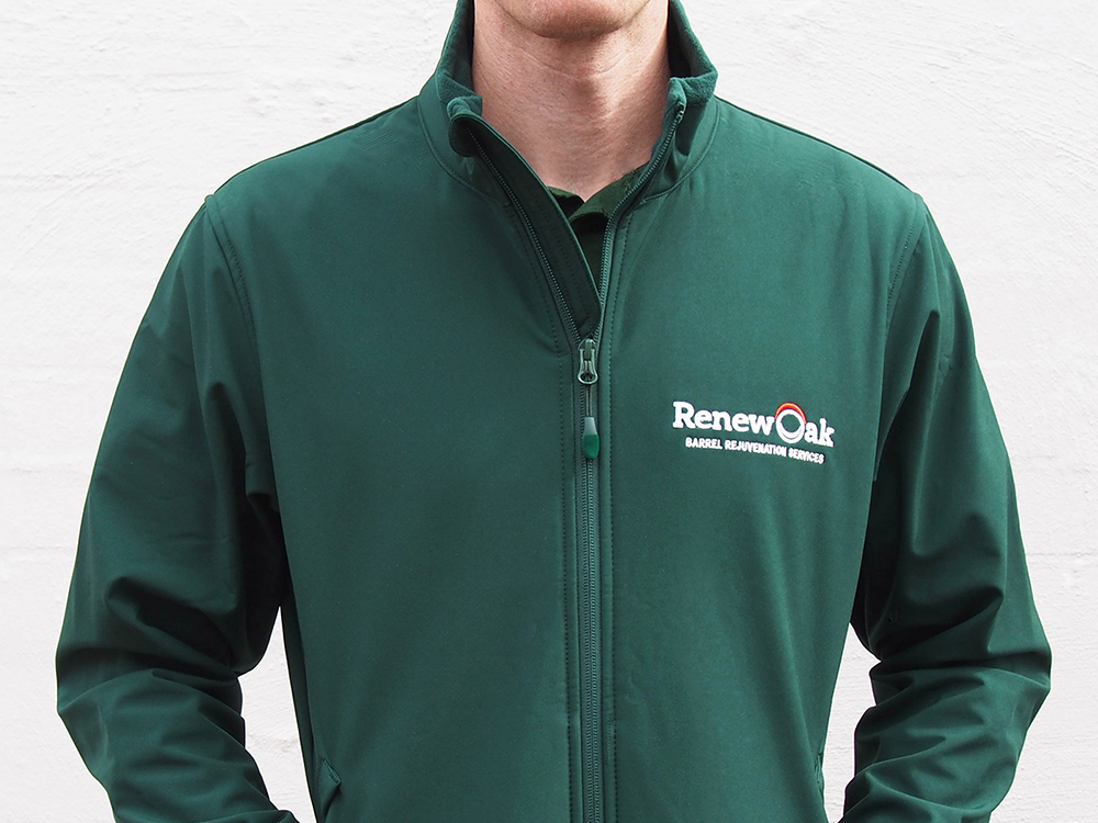 Renew Oak logo brand jacket