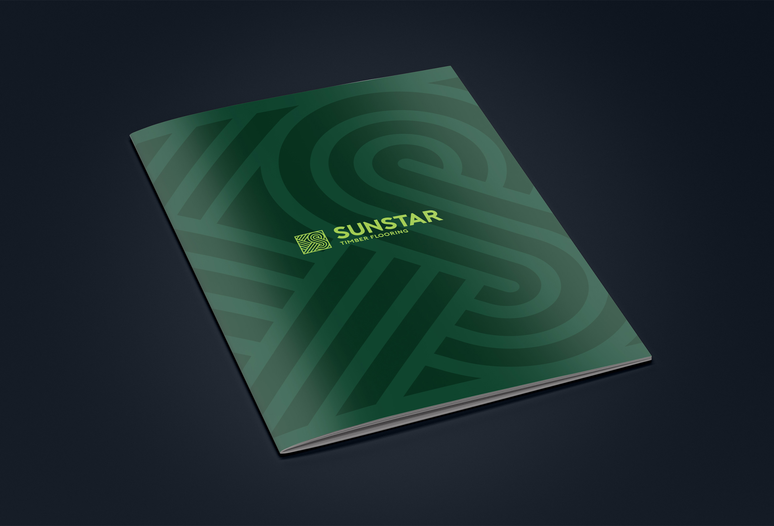 Sunstar product brochure cover design